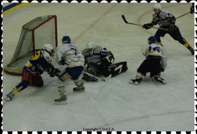 Photo hockey reportage D3 : Avignon - Villard