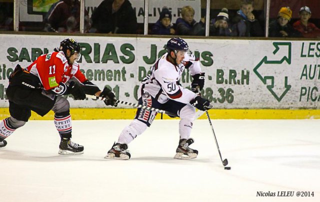 Photo hockey match Amiens  - Angers  le 23/01/2014