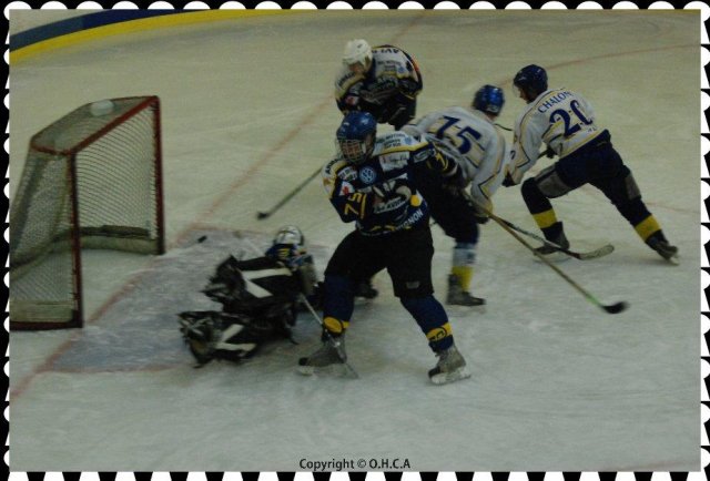 Photo hockey reportage D3 : Avignon - Villard