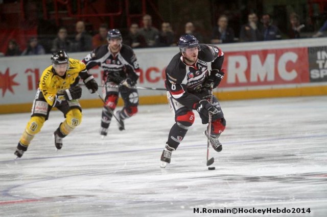 Photo hockey match Rouen - Angers  le 26/01/2014