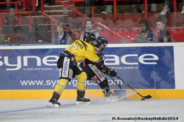Photo hockey match Rouen - Angers  le 26/01/2014