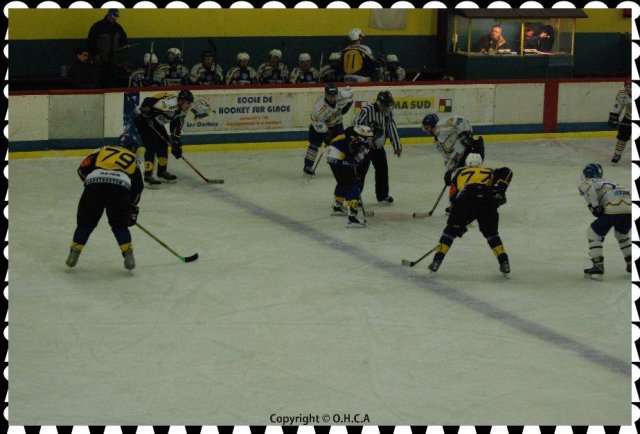 Photo hockey reportage D3 : Avignon - Villard