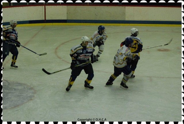 Photo hockey reportage D3 : Avignon - Villard