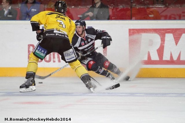 Photo hockey match Rouen - Angers  le 26/01/2014