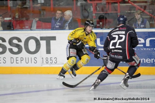 Photo hockey match Rouen - Angers  le 26/01/2014