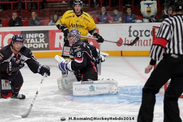 Photo hockey match Rouen - Angers  le 26/01/2014