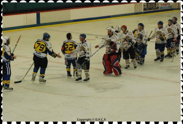 Photo hockey reportage D3 : Avignon - Villard