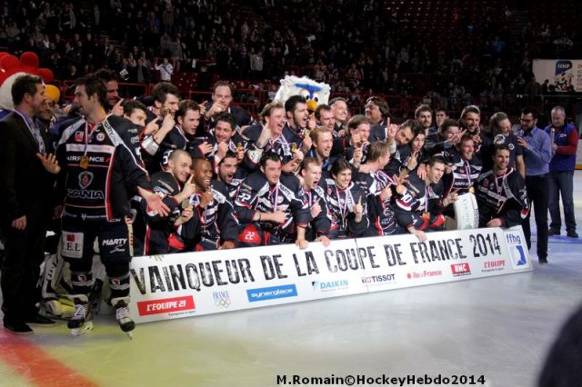 Photo hockey match Rouen - Angers  le 26/01/2014