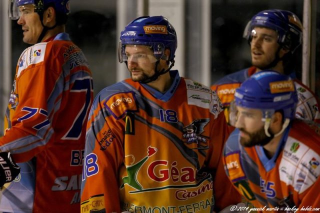 Photo hockey match Clermont-Ferrand - Asnières le 25/01/2014