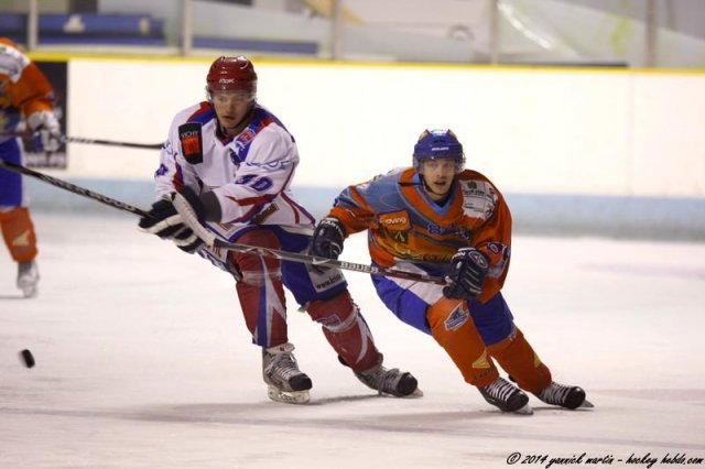 Photo hockey match Clermont-Ferrand - Asnières le 25/01/2014