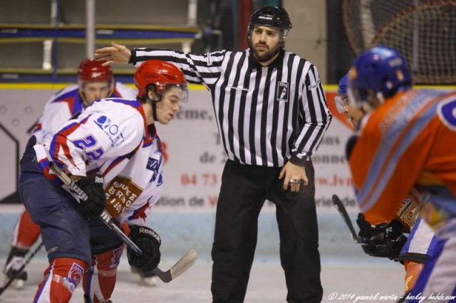 Photo hockey match Clermont-Ferrand - Asnières le 25/01/2014