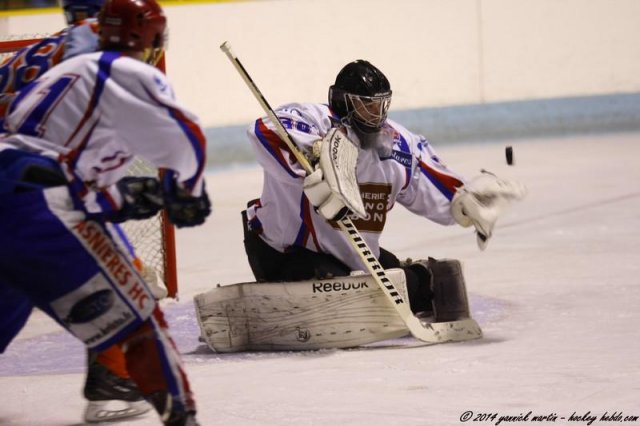 Photo hockey match Clermont-Ferrand - Asnières le 25/01/2014