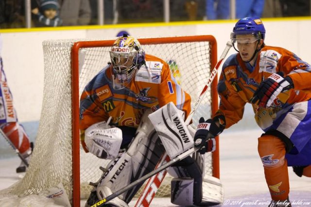 Photo hockey match Clermont-Ferrand - Asnières le 25/01/2014