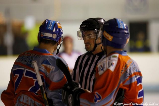 Photo hockey match Clermont-Ferrand - Asnières le 25/01/2014