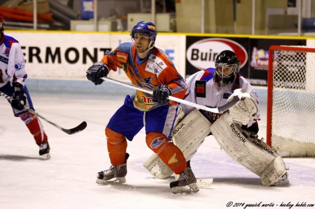 Photo hockey match Clermont-Ferrand - Asnières le 25/01/2014