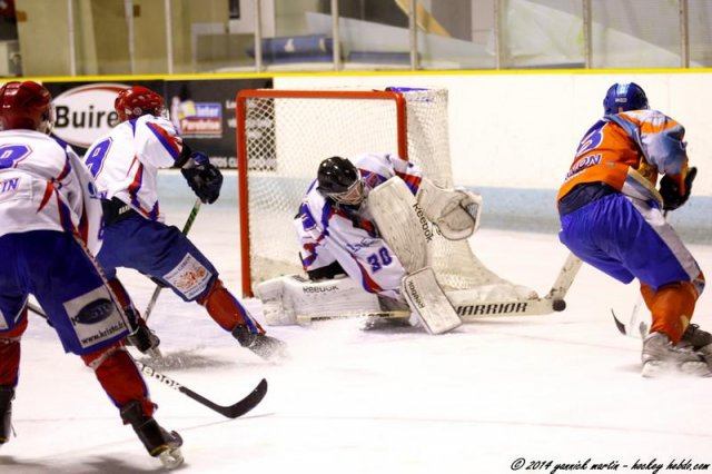 Photo hockey match Clermont-Ferrand - Asnières le 25/01/2014