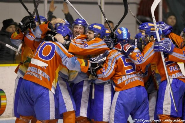 Photo hockey match Clermont-Ferrand - Asnières le 25/01/2014