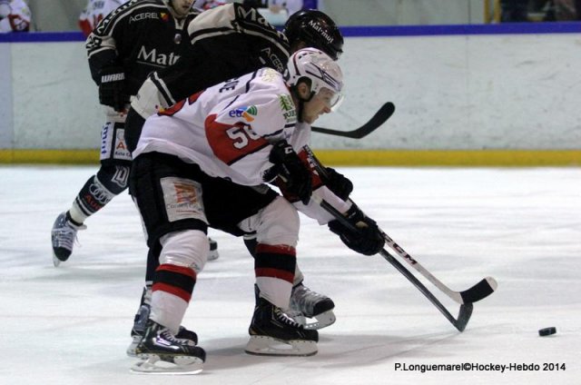 Photo hockey match Rouen - Briançon  le 28/01/2014