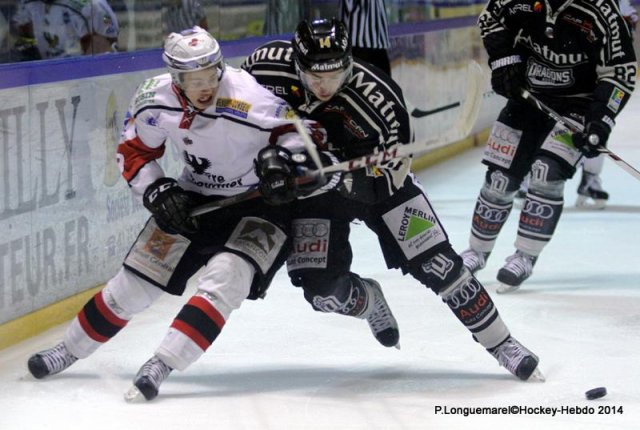 Photo hockey match Rouen - Briançon  le 28/01/2014