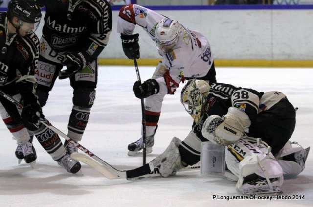 Photo hockey match Rouen - Briançon  le 28/01/2014