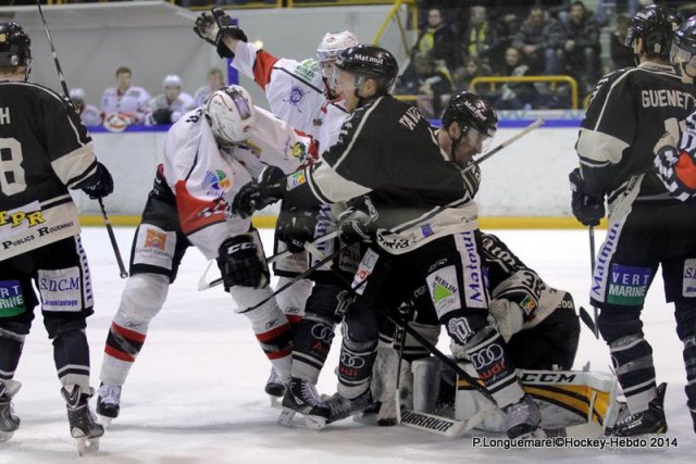 Photo hockey match Rouen - Briançon  le 28/01/2014