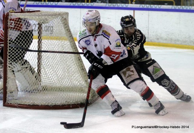 Photo hockey match Rouen - Briançon  le 28/01/2014