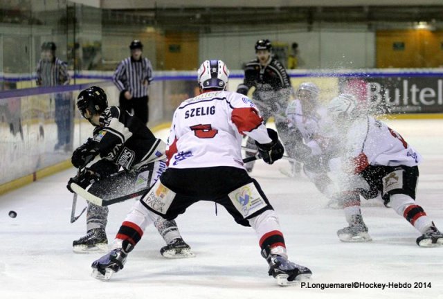 Photo hockey match Rouen - Briançon  le 28/01/2014