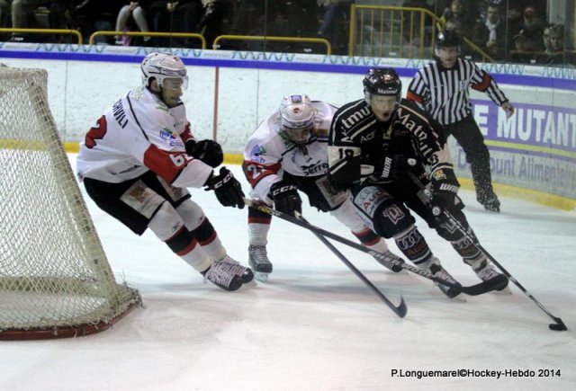 Photo hockey match Rouen - Briançon  le 28/01/2014