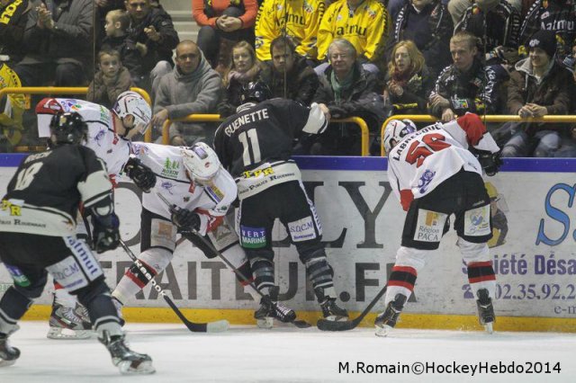 Photo hockey match Rouen - Briançon  le 28/01/2014