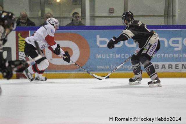 Photo hockey match Rouen - Briançon  le 28/01/2014