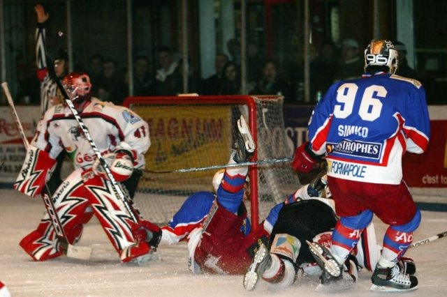 Photo hockey match Epinal  - Briançon  le 04/12/2008