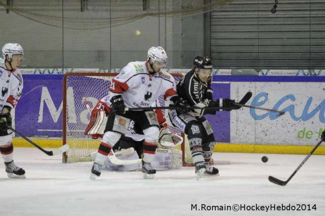 Photo hockey match Rouen - Briançon  le 28/01/2014