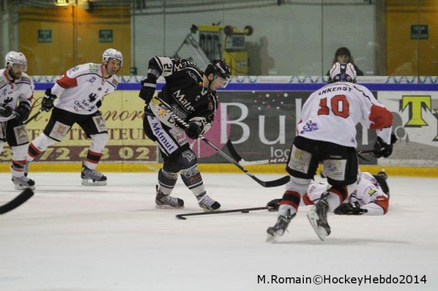 Photo hockey match Rouen - Briançon  le 28/01/2014