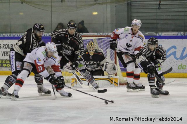 Photo hockey match Rouen - Briançon  le 28/01/2014