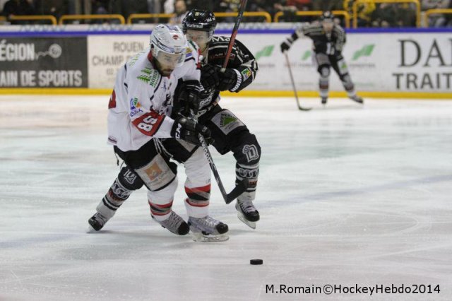 Photo hockey match Rouen - Briançon  le 28/01/2014