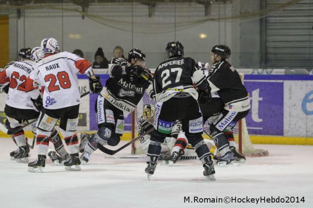 Photo hockey match Rouen - Briançon  le 28/01/2014