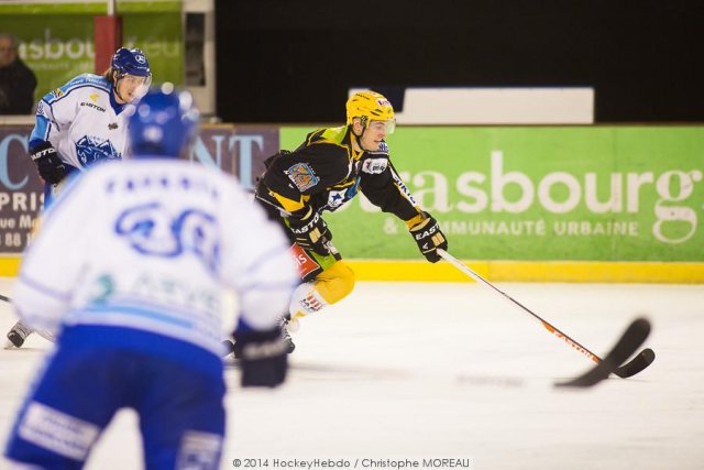 Photo hockey match Strasbourg  - Villard-de-Lans le 01/02/2014