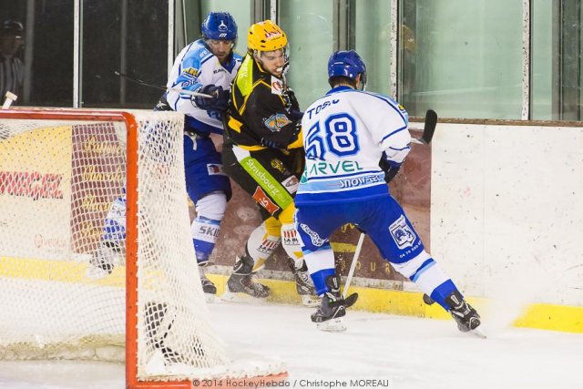 Photo hockey match Strasbourg  - Villard-de-Lans le 01/02/2014