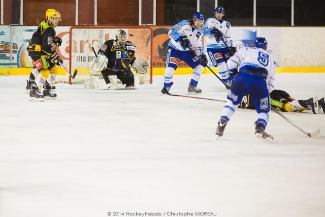 Photo hockey match Strasbourg  - Villard-de-Lans le 01/02/2014