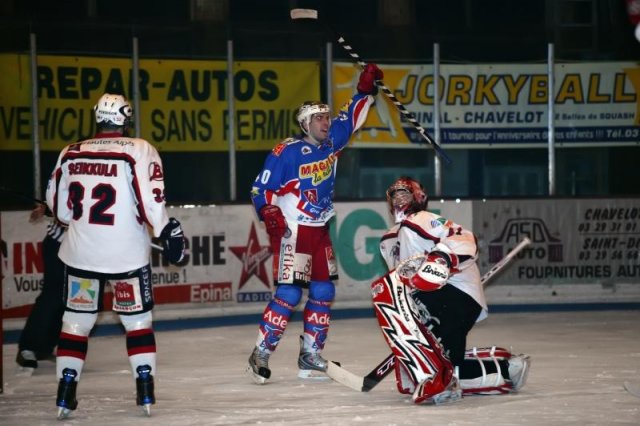 Photo hockey match Epinal  - Briançon  le 04/12/2008