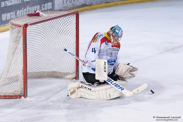 Photo hockey match Lyon - Nice le 01/02/2014