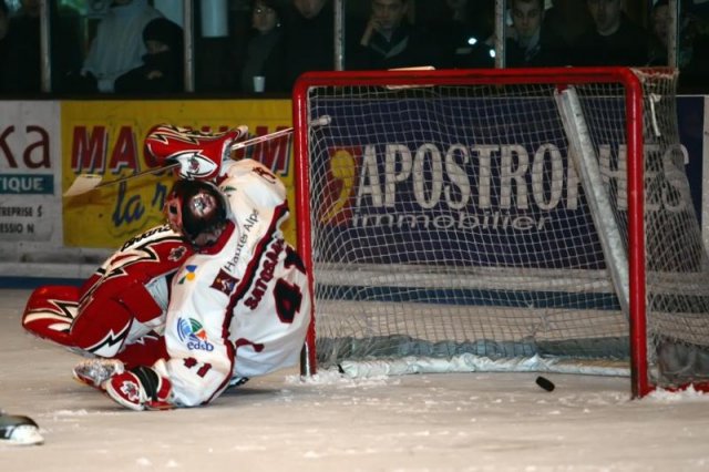 Photo hockey match Epinal  - Briançon  le 04/12/2008