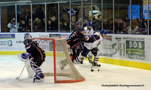 Photo hockey match Angers  - Brest  le 01/02/2014