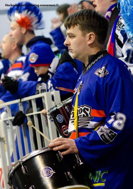 Photo hockey match Angers  - Brest  le 01/02/2014