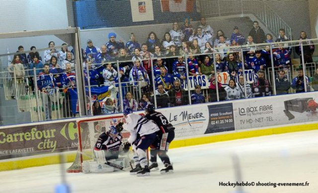 Photo hockey match Angers  - Brest  le 01/02/2014