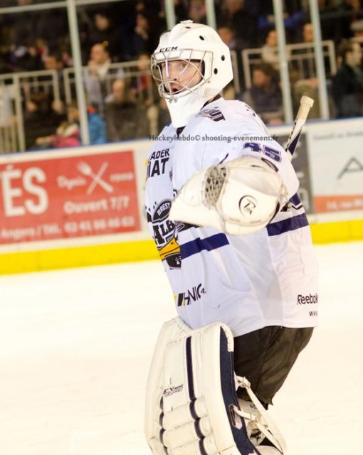Photo hockey match Angers  - Brest  le 01/02/2014