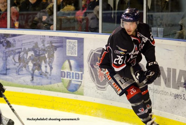 Photo hockey match Angers  - Brest  le 01/02/2014
