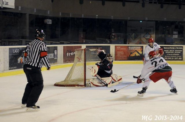 Photo hockey match Bordeaux - Anglet le 01/02/2014
