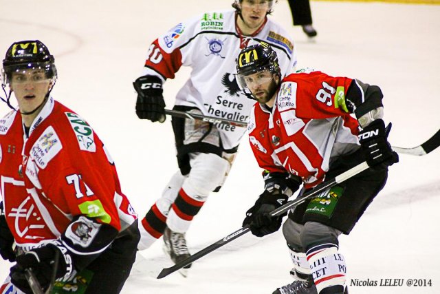 Photo hockey match Amiens  - Briançon  le 30/01/2014