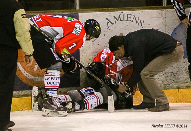 Photo hockey match Amiens  - Briançon  le 30/01/2014
